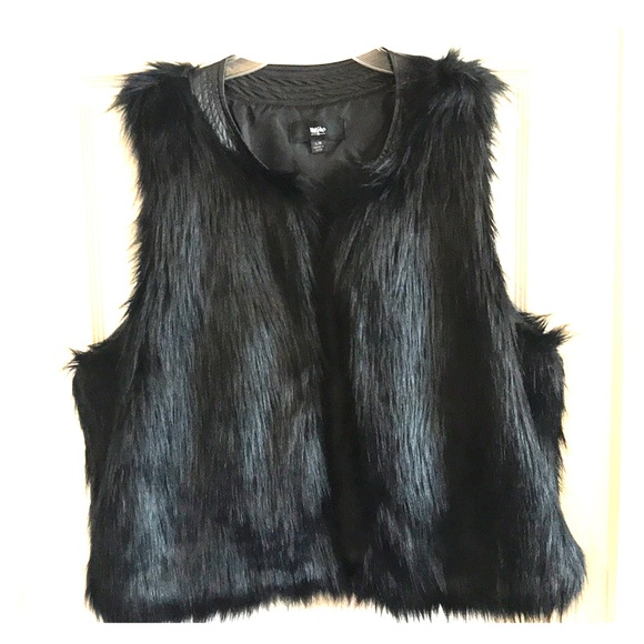 Mossimo Supply Co. Jackets & Blazers - Faux Fur Vest